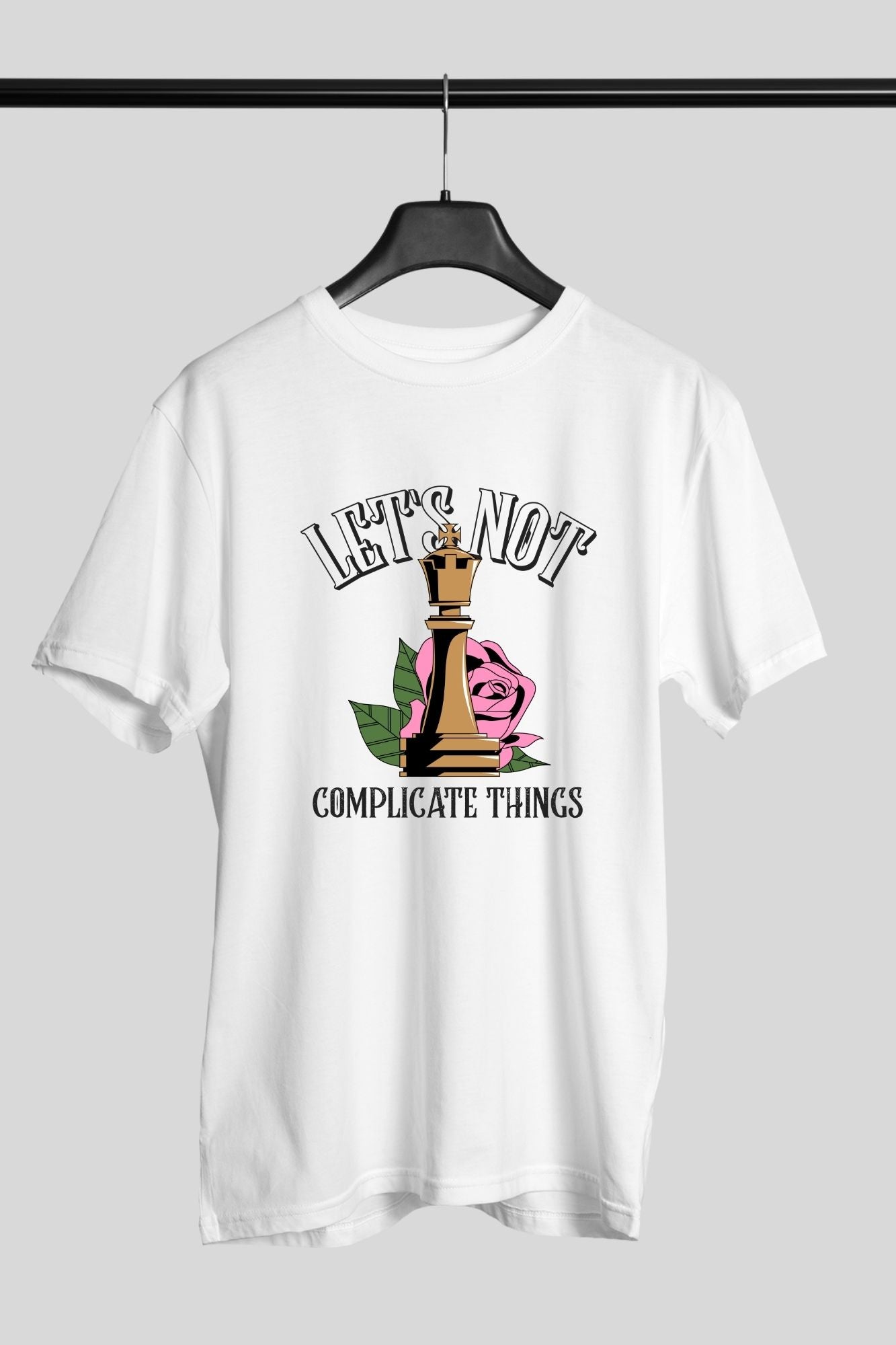 HAAVAH LET NOT COMPLICATE OVERSIZE TSHIRT