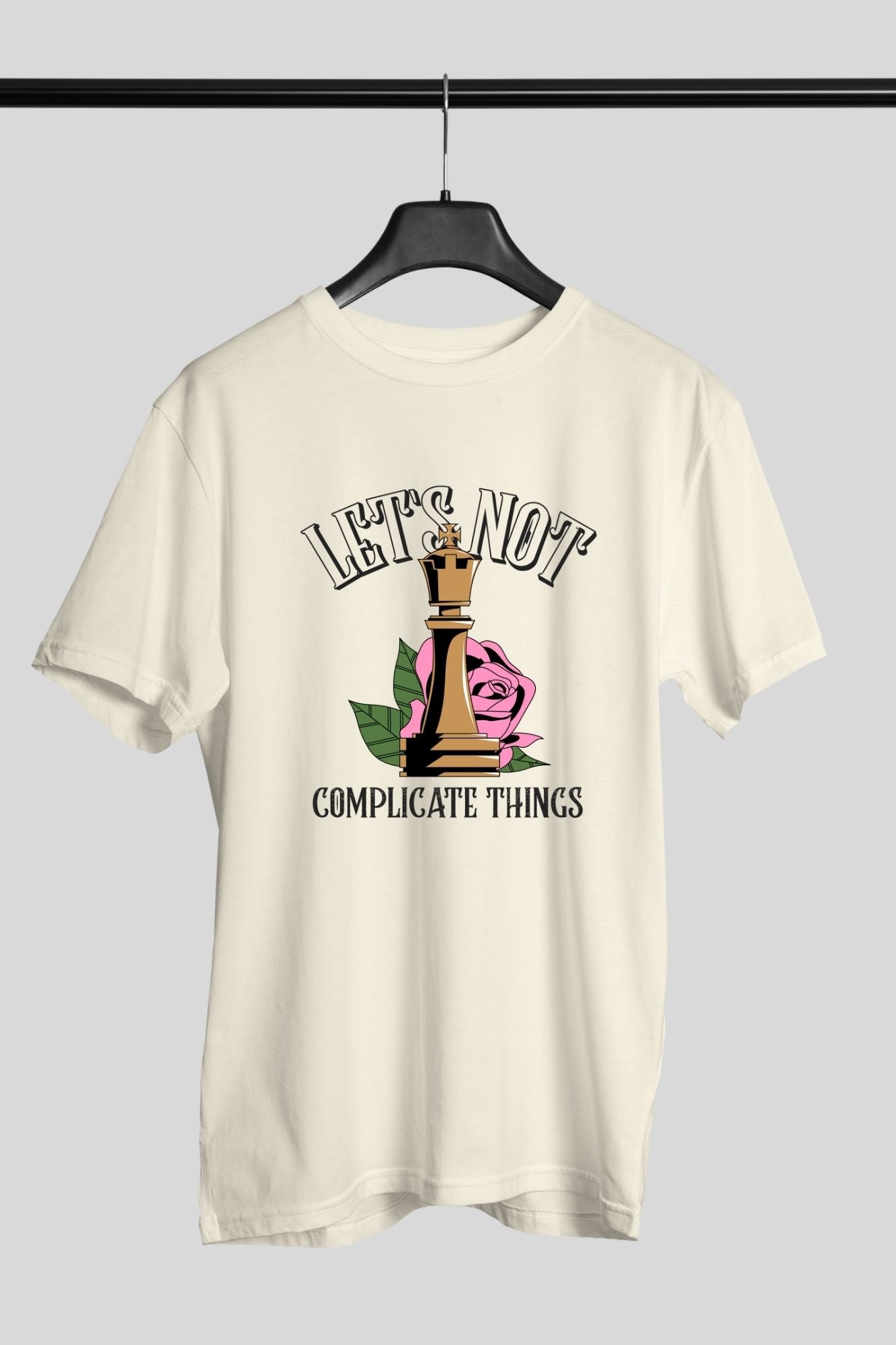 HAAVAH LET NOT COMPLICATE OVERSIZE TSHIRT