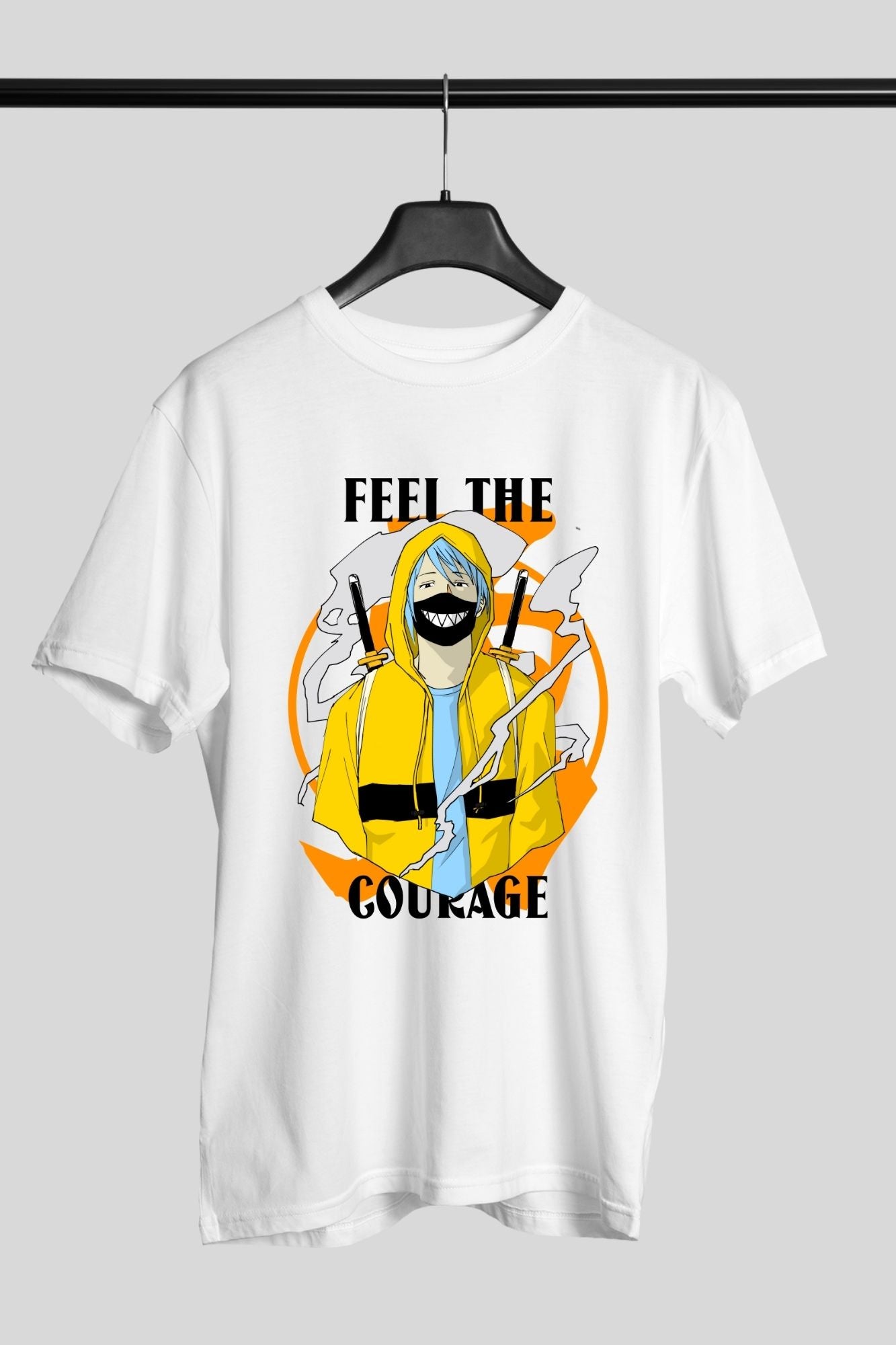 HAAVAH FEEL THE COURAGE OVERSIZE TSHIRT