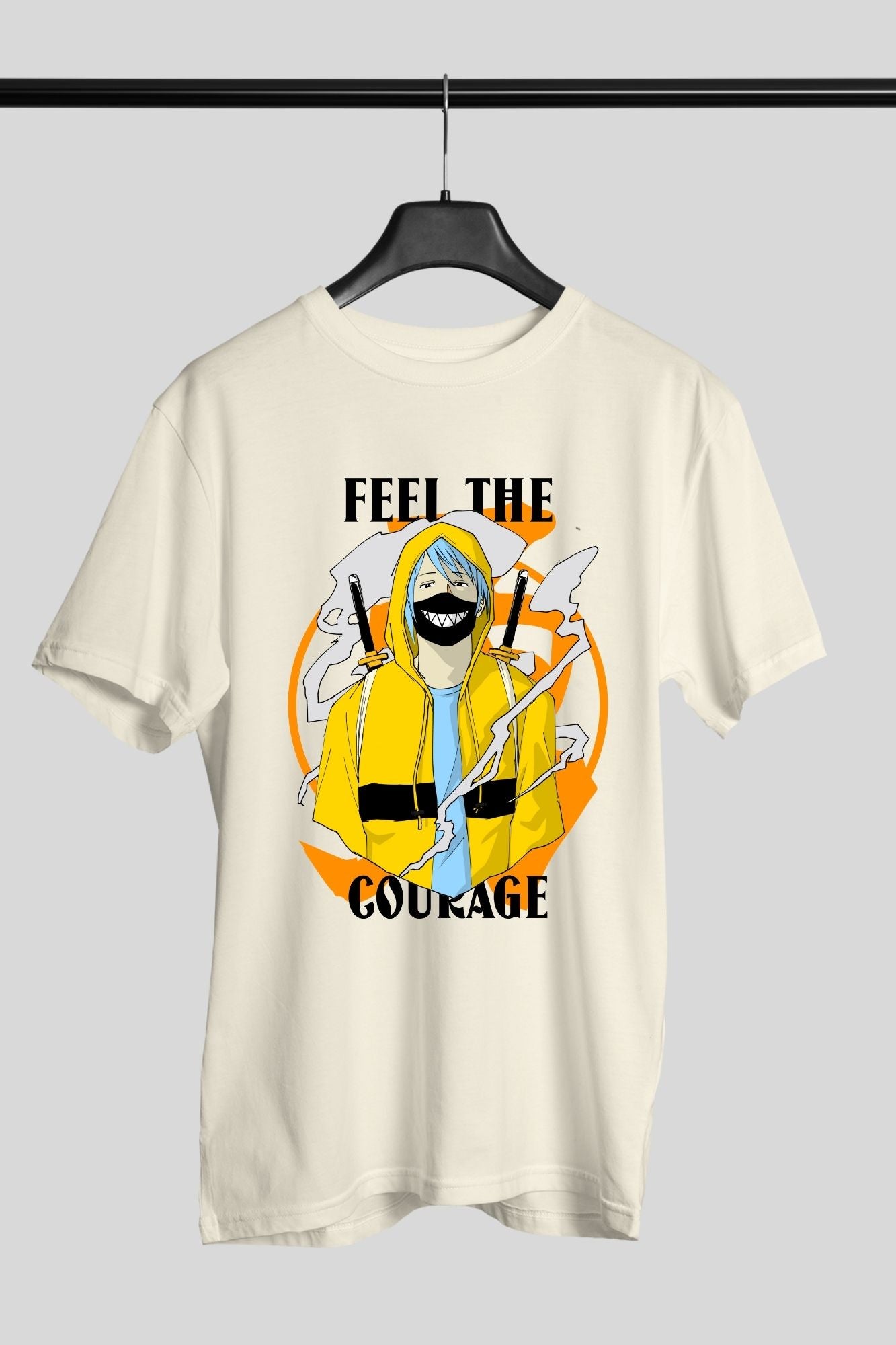 HAAVAH FEEL THE COURAGE OVERSIZE TSHIRT