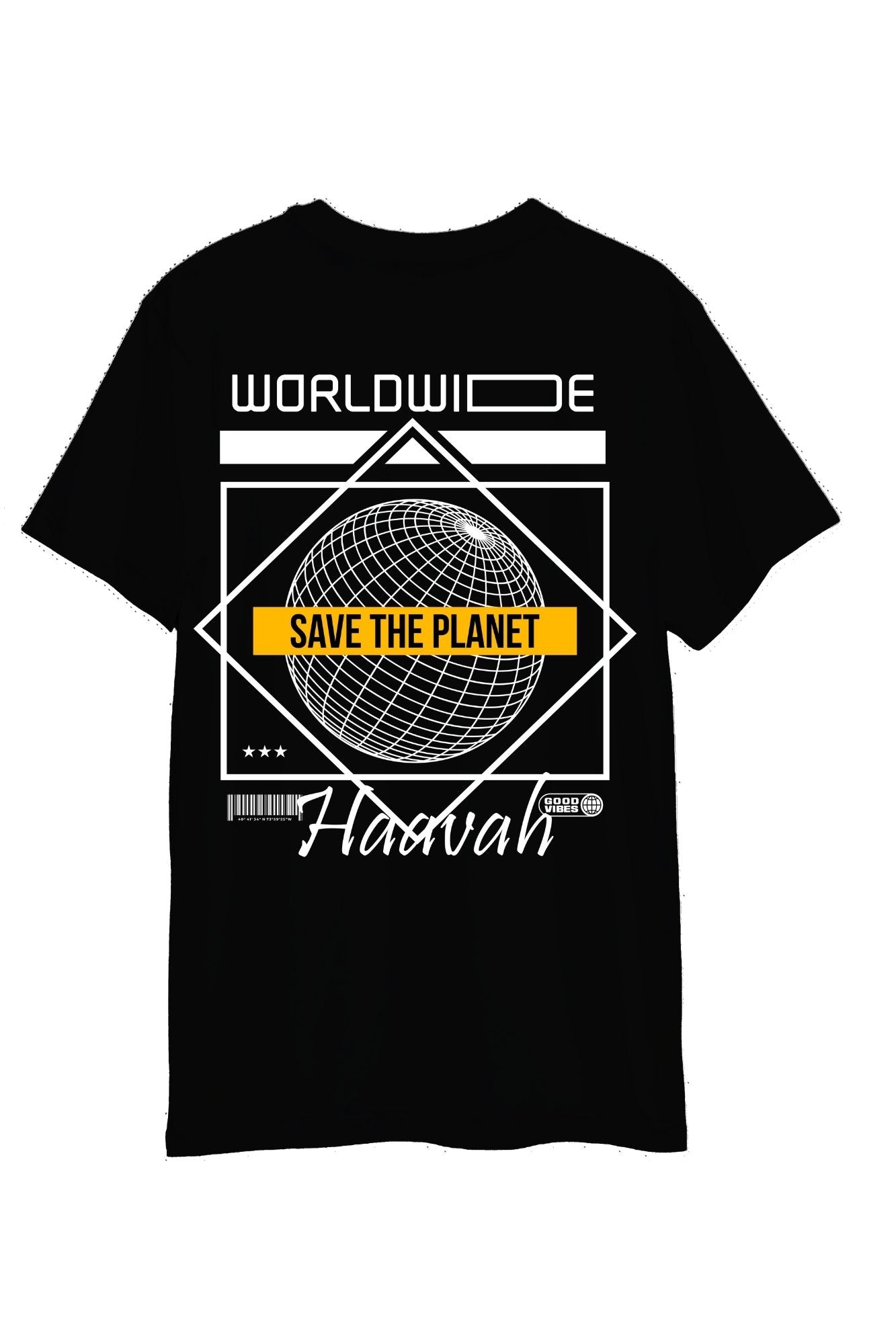 Haavah Save The Planet Oversize Tshirt