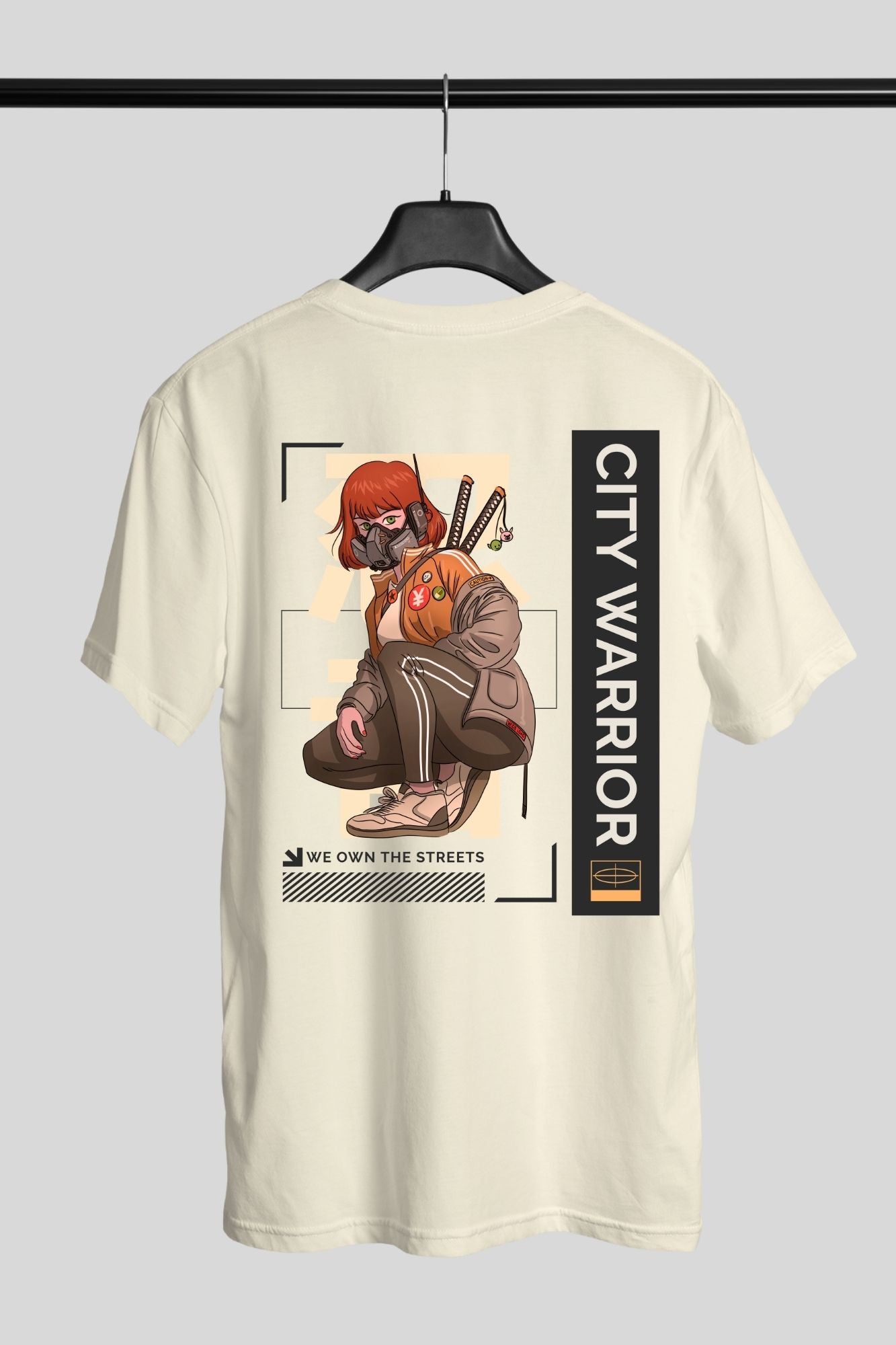 HAAVAH CITY WARRIOR OVERSIZE TSHIRT