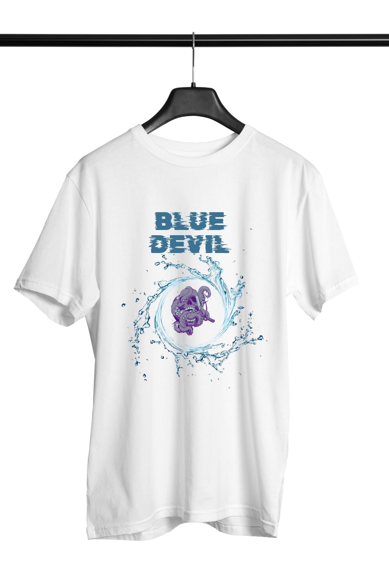 HAAVAH BLUE DEVIL MEN OVERSIZE T-SHIRT