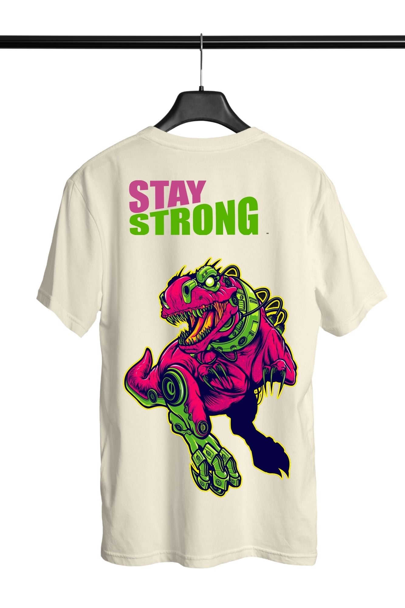 HAAVAH STAY STRONG MEN OVERSIZE T-SHIRT