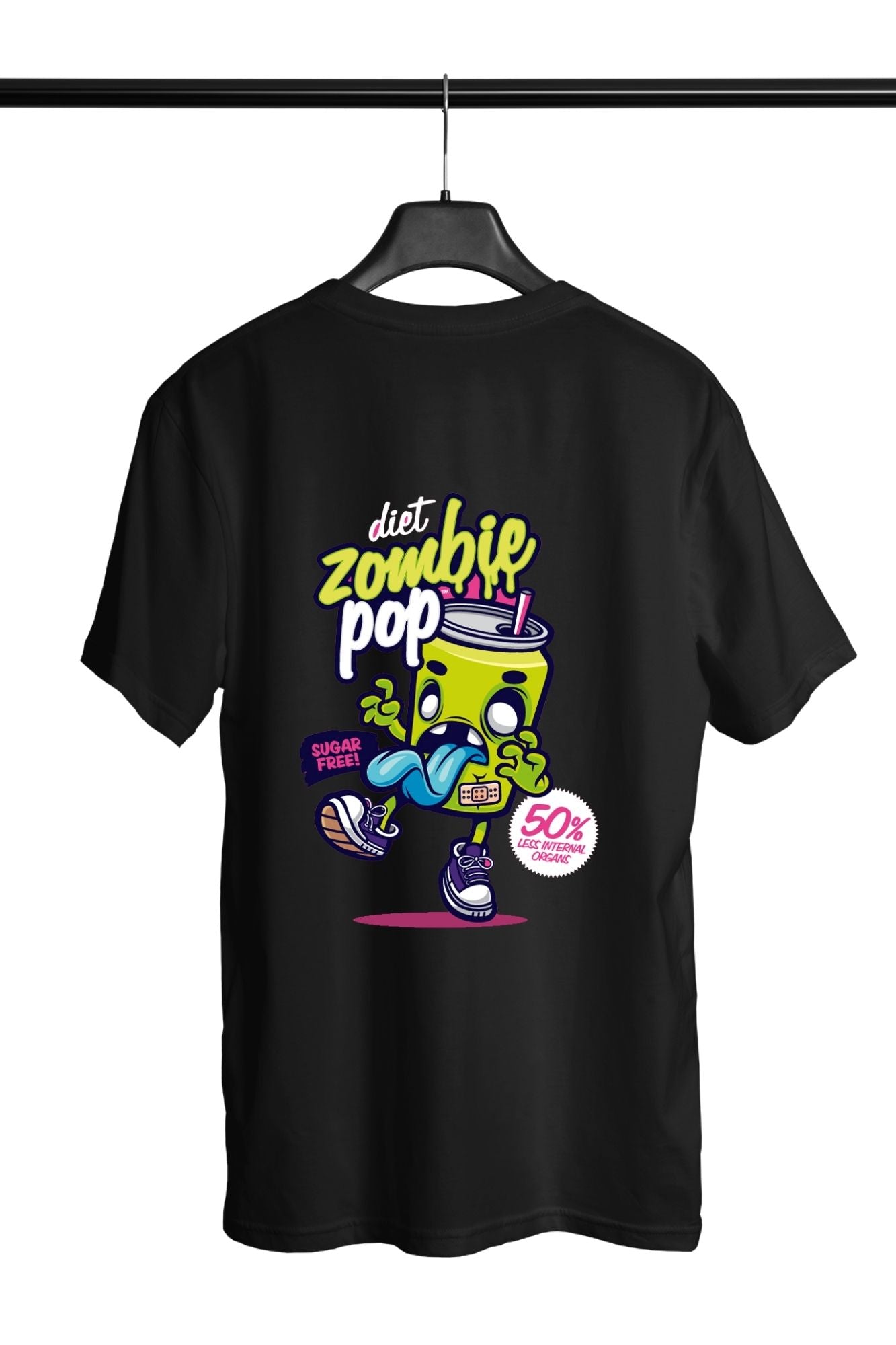 HAAVAH ZOMBIE POP MEN OVERSIZE T-SHIRT