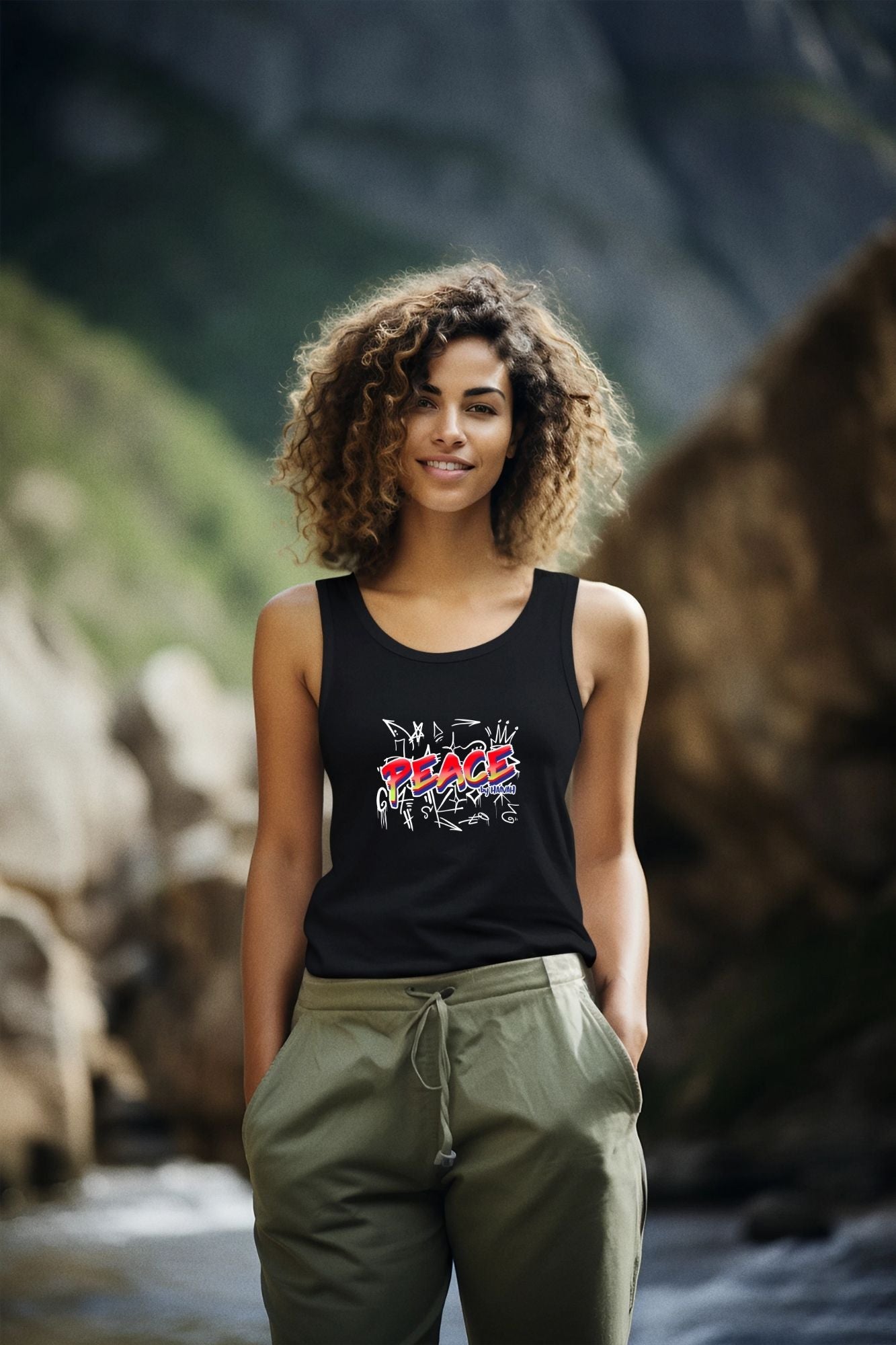 HAAVAH PEACE TANK TOP