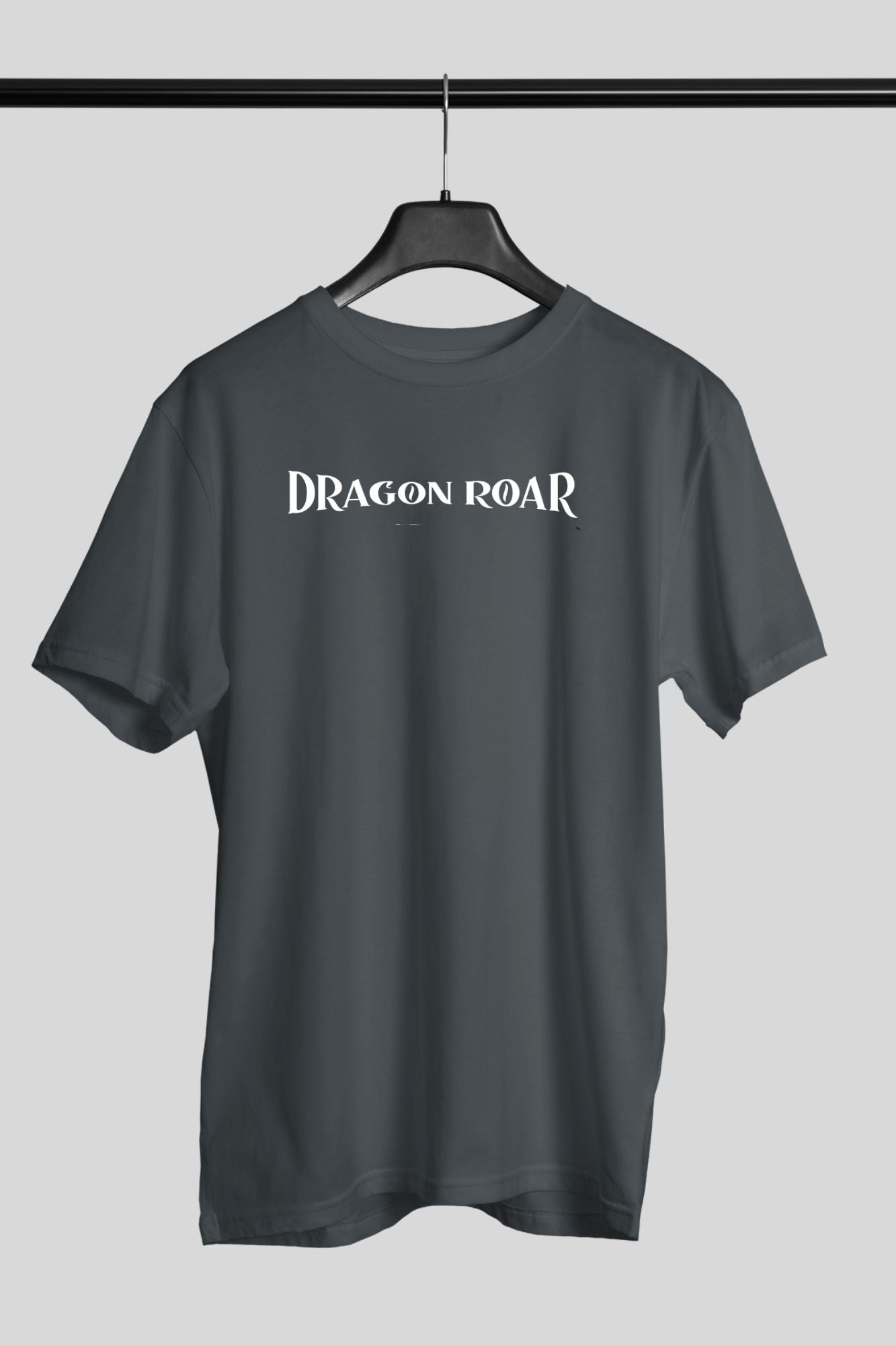 Blue oversized t-shirt, Dragon roar