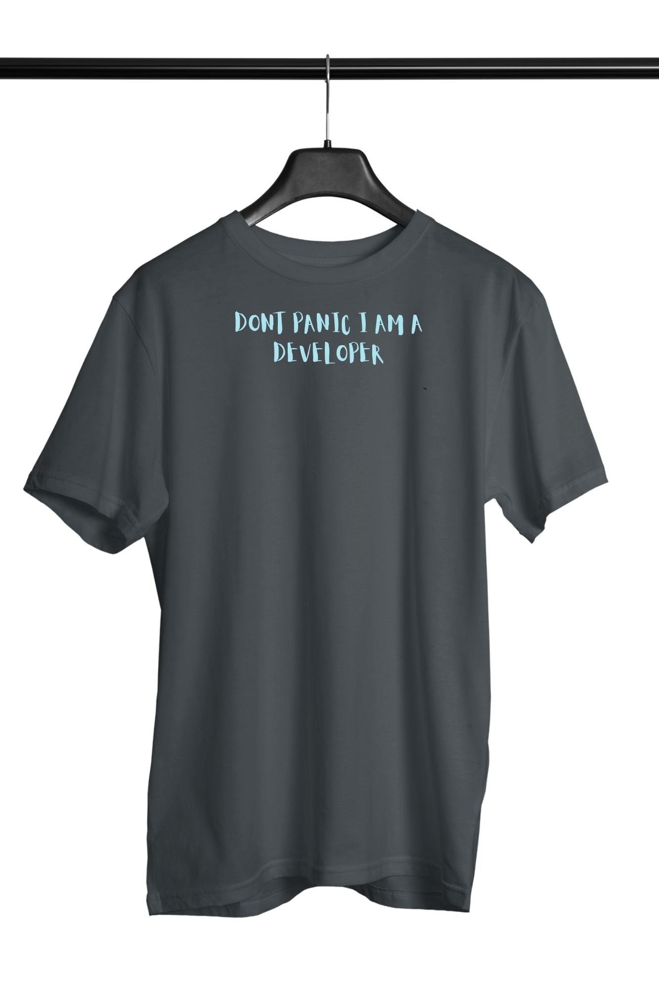 HAAVAH DON'T PANIC MEN OVERSIZE T-SHIRT