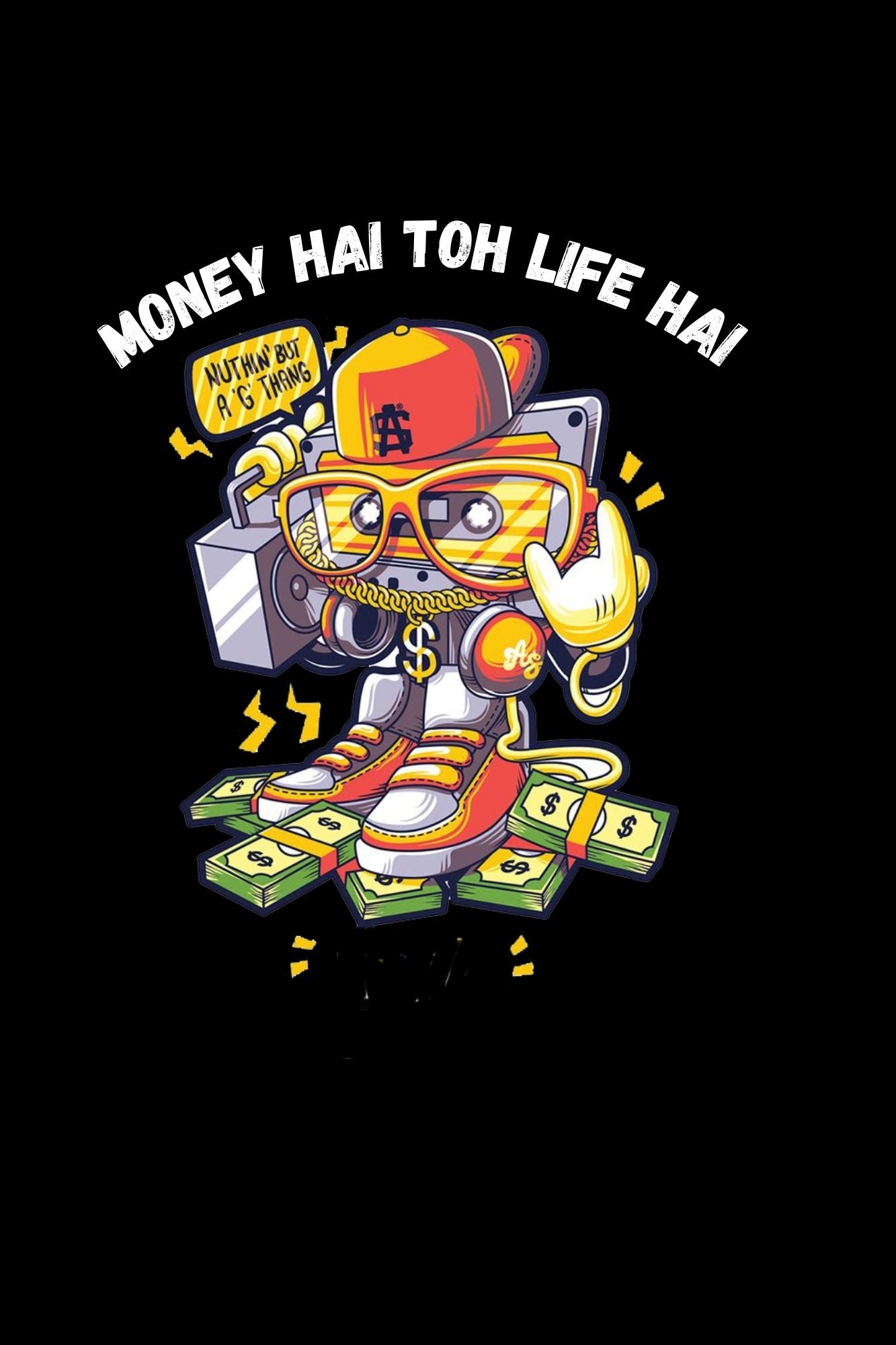 HAAVAH MONEY HAI MEN OVERSIZE T-SHIRT