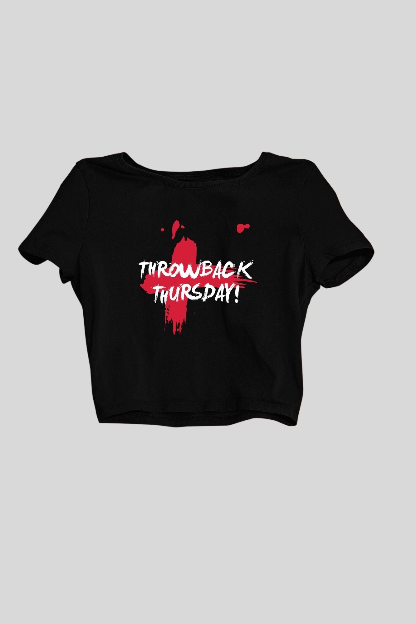 HAAVAH THROWBACK THURSDAY CROP TOP