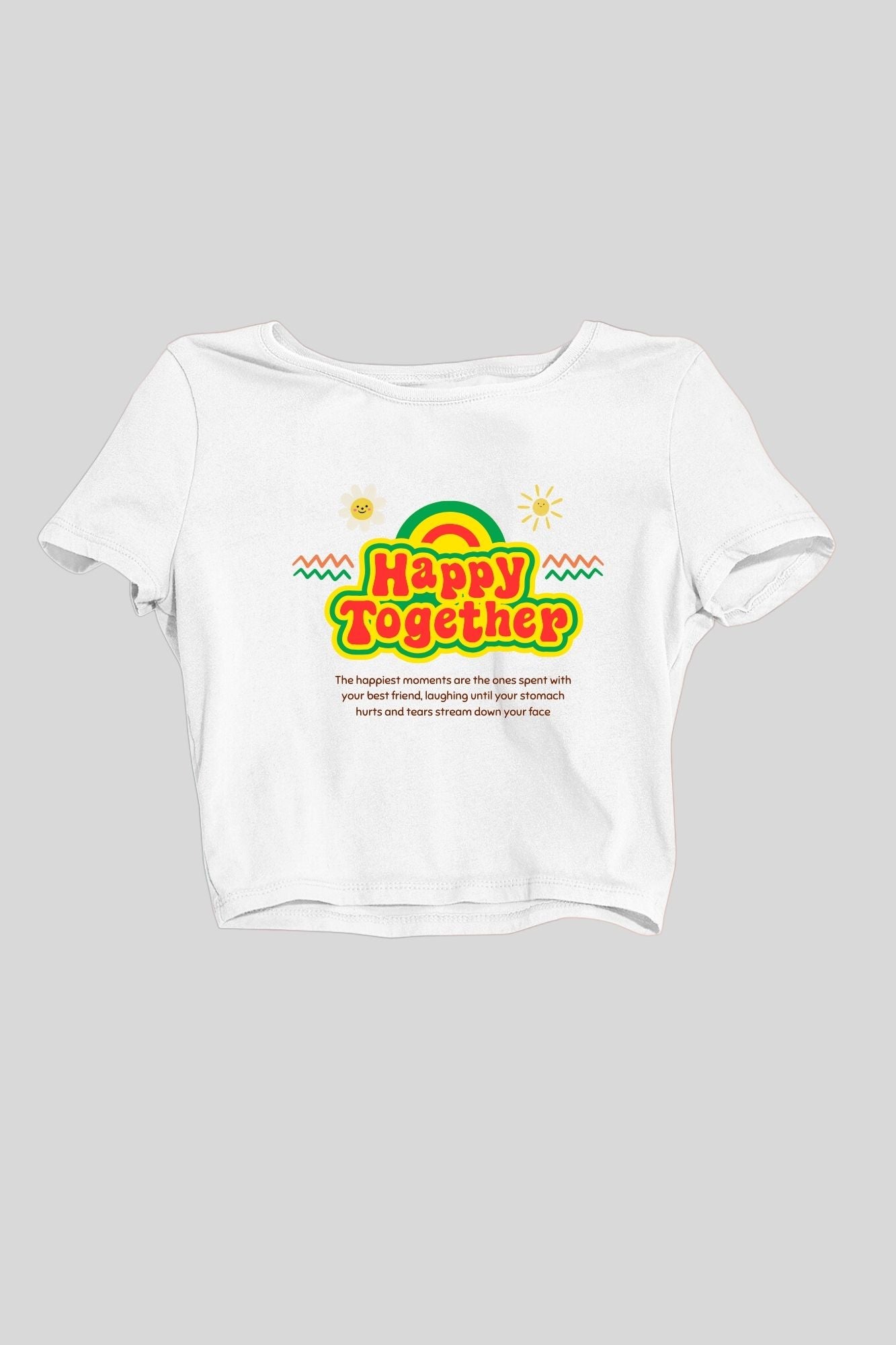 HAAVAH HAPPY TOGETHER CROP TOP