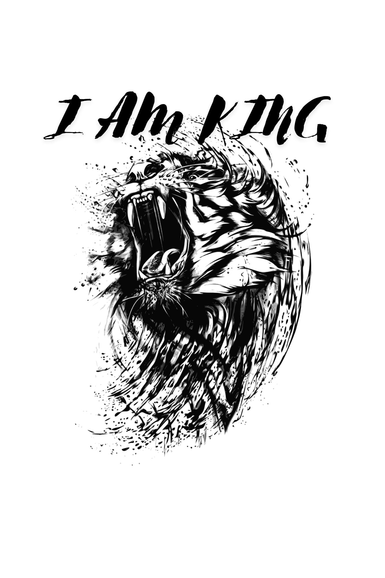 HAAVAH I AM KING MEN OVERSIZE T-SHIRT