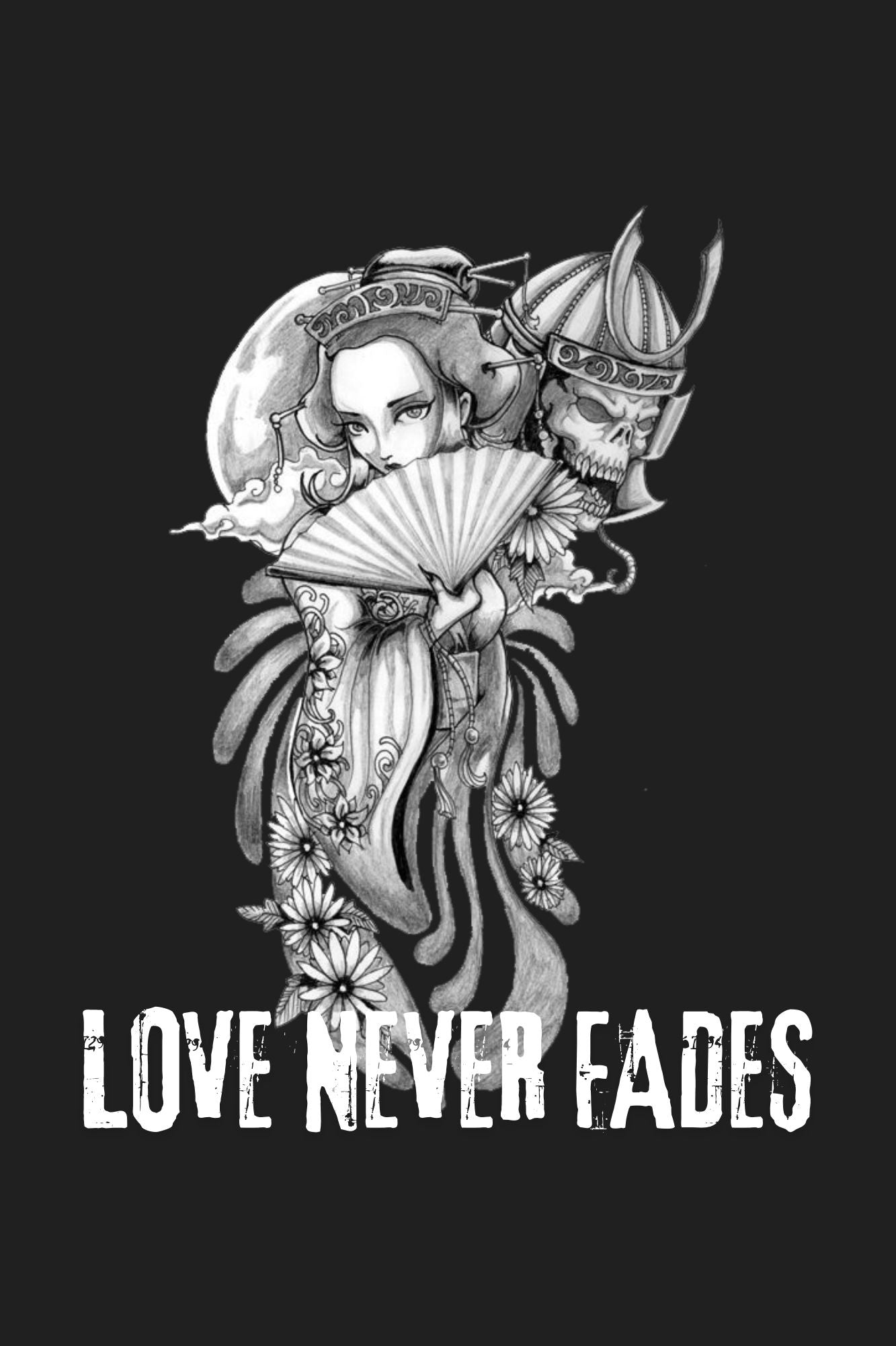 HAAVAH LOVE NEVER FADES WOMEN OVERSIZE TEE