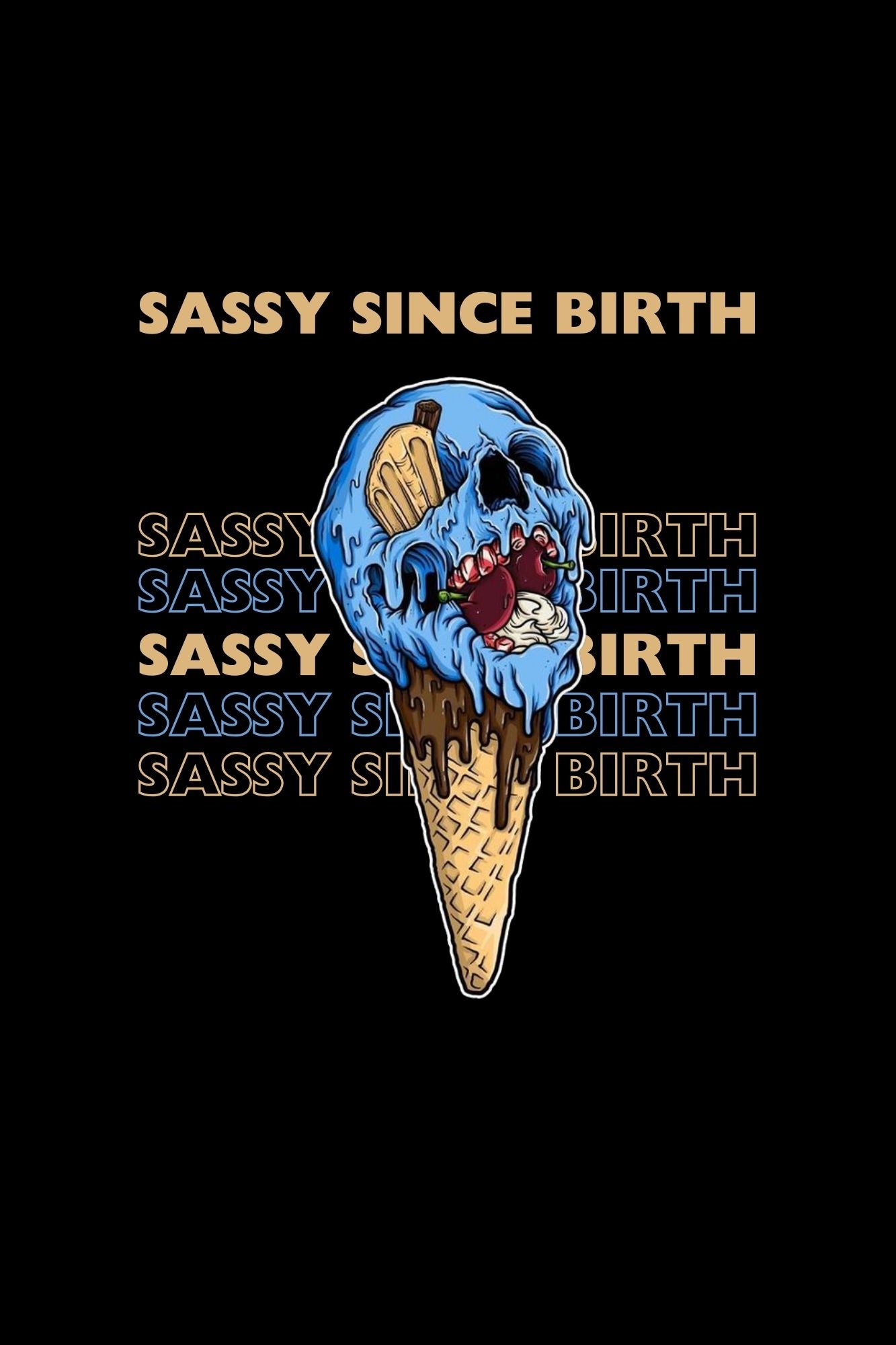 HAAVAH SASSY SINCE BIRTH MEN OVERSIZE T-SHIRT