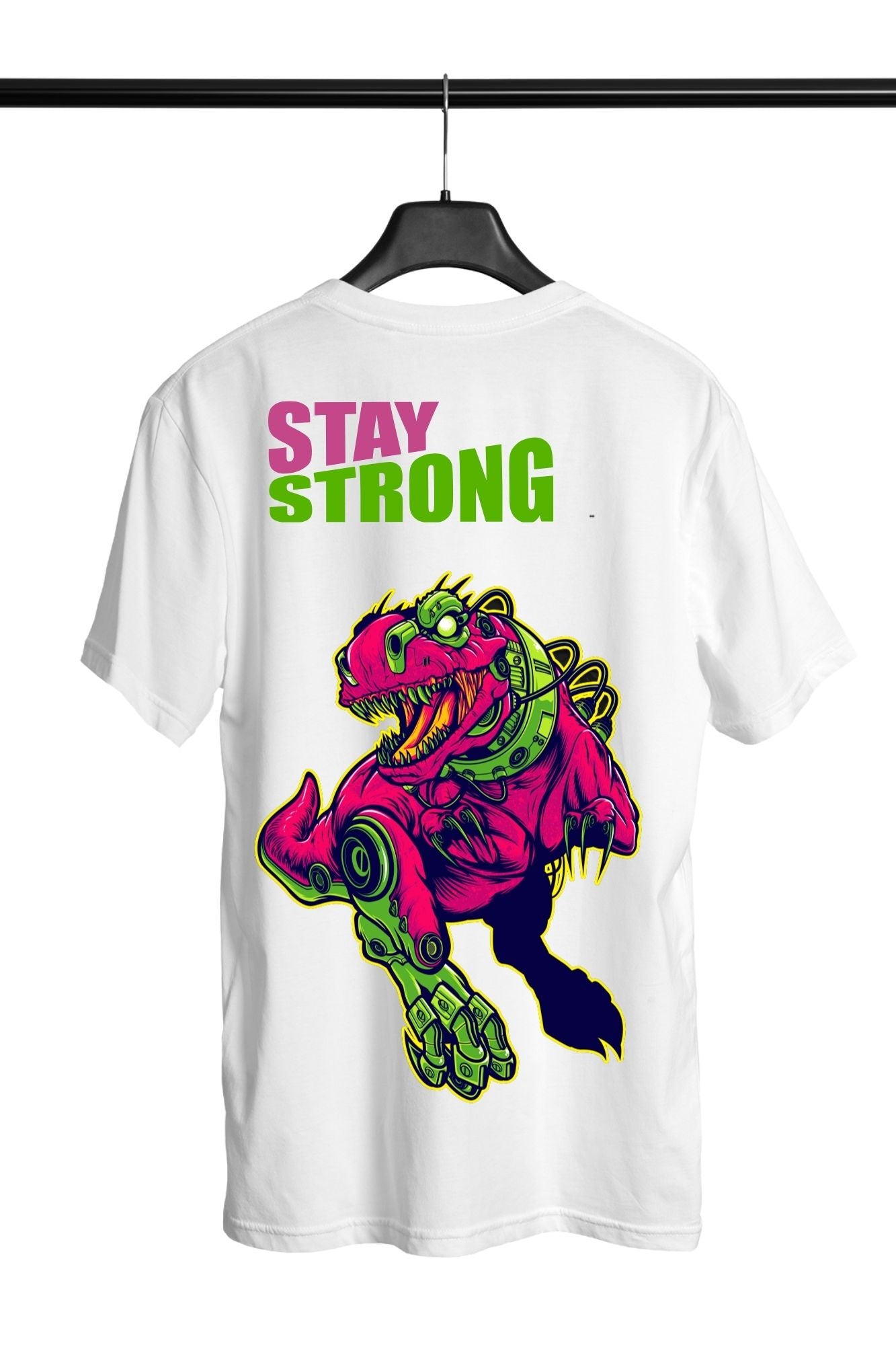 HAAVAH STAY STRONG MEN OVERSIZE T-SHIRT