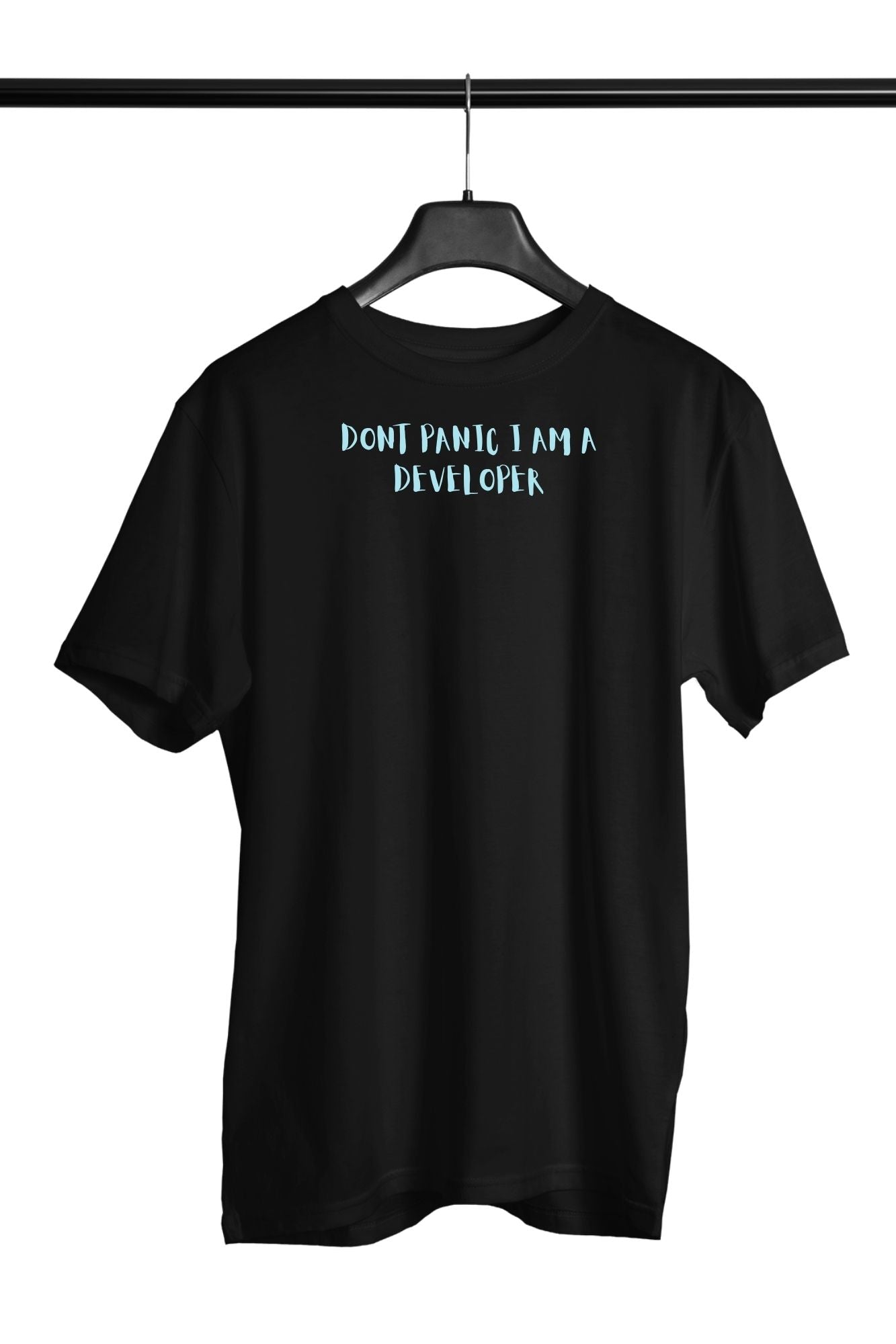 HAAVAH DON'T PANIC MEN OVERSIZE T-SHIRT