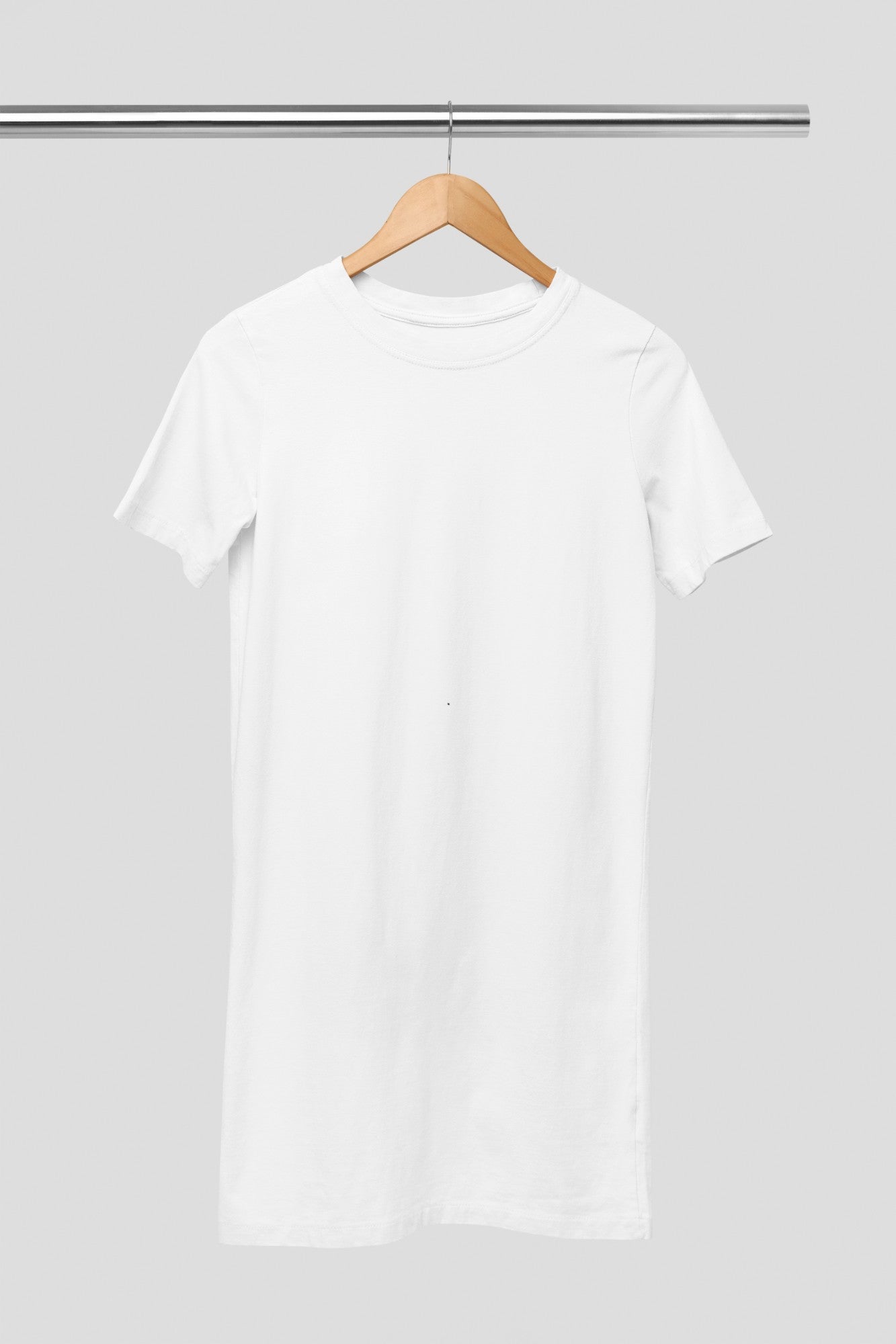 HAAVAH PREMIUM WHITE T-SHIRT DRESS