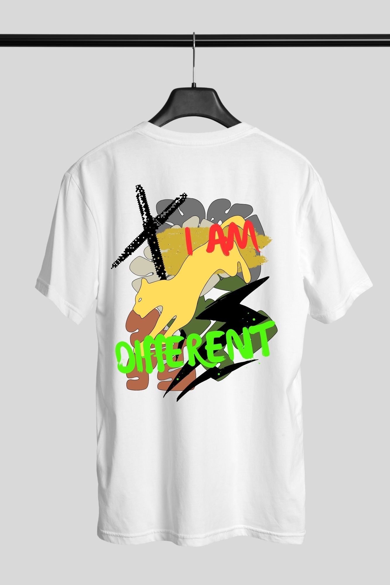 HAAVAH I AM DIFFERENT OVERSIZE TSHIRT