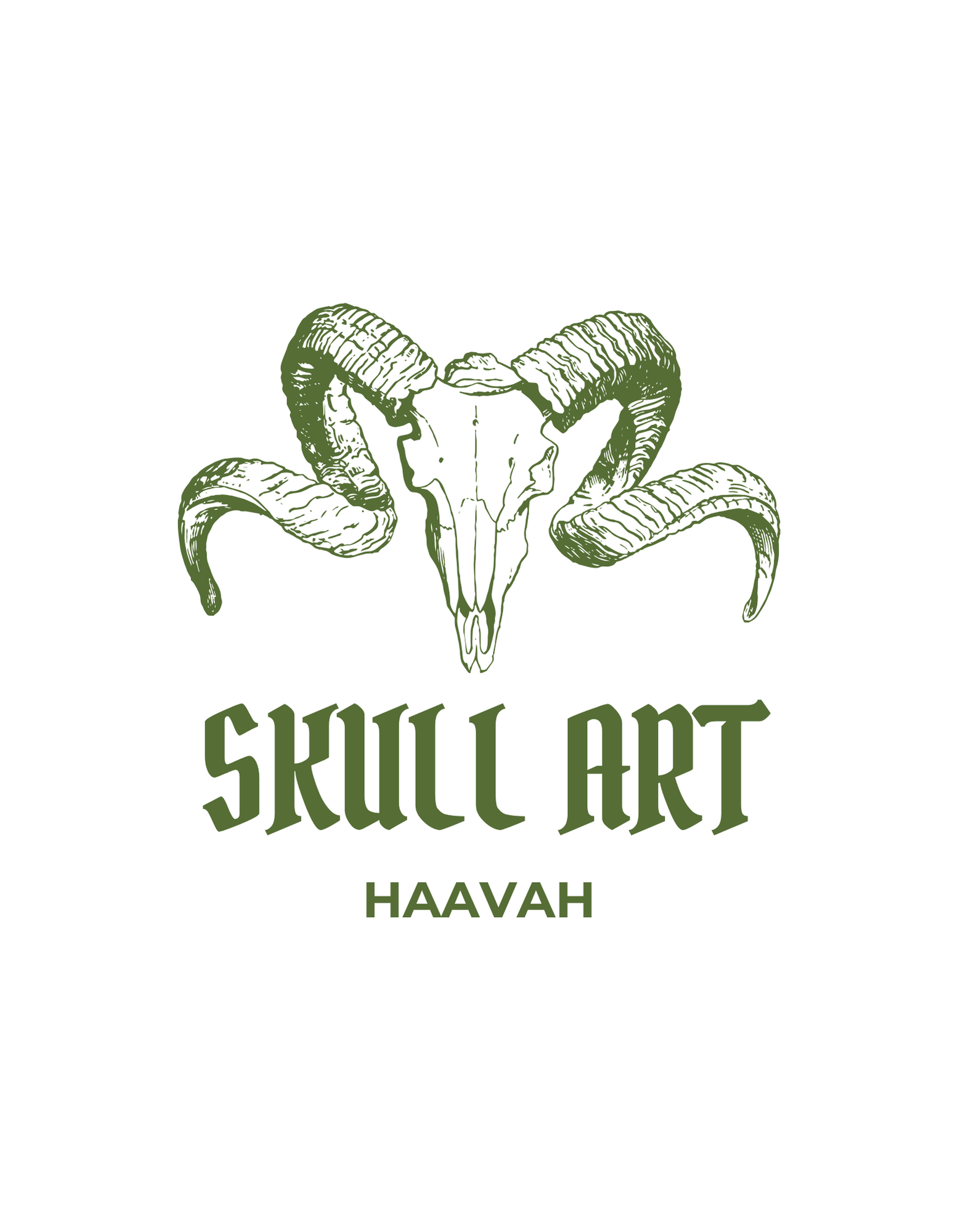 Haavah SKULL ART