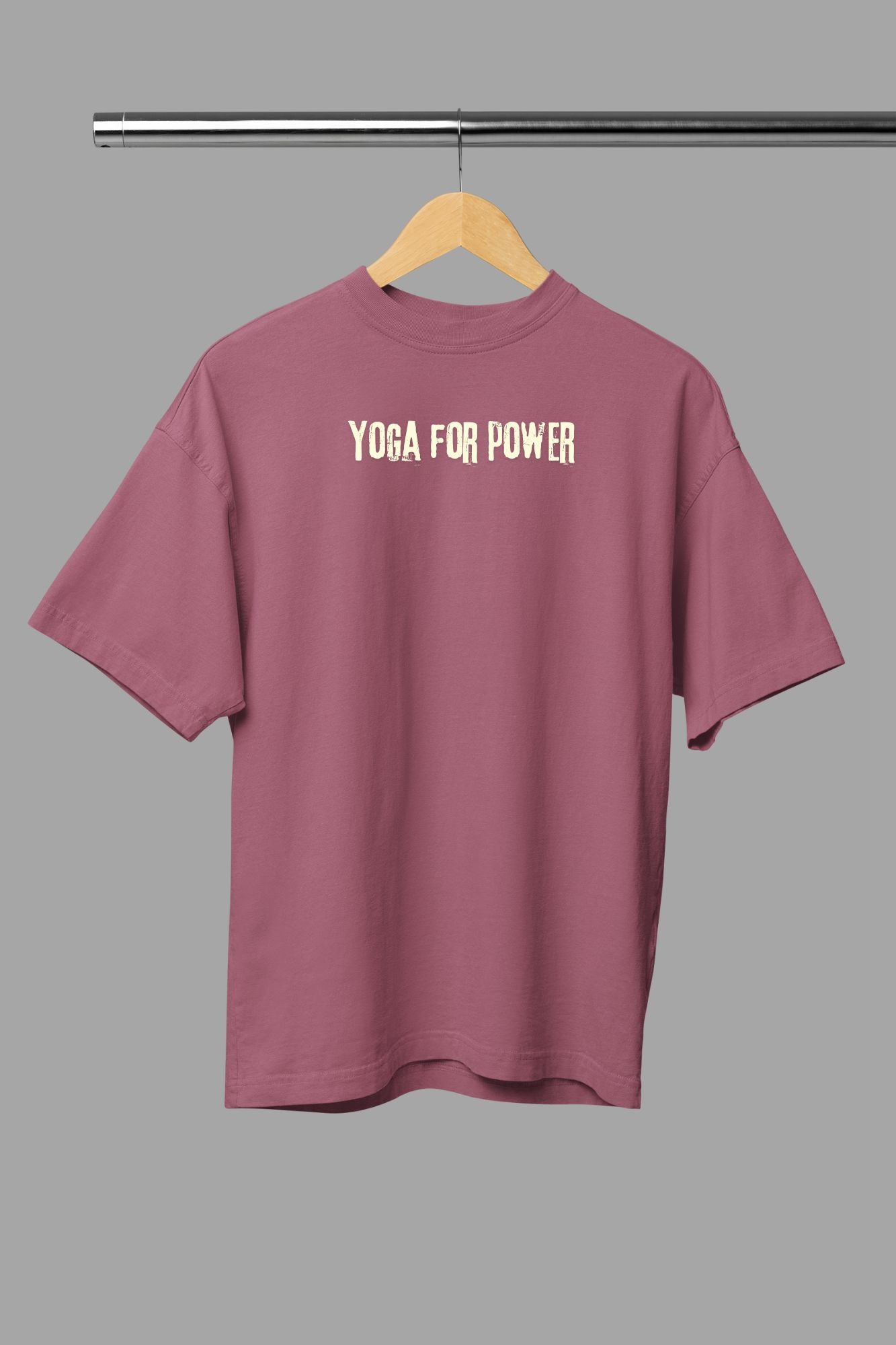 HAAVAH YOGA FOR POWER OVERSIZE TSHIRT