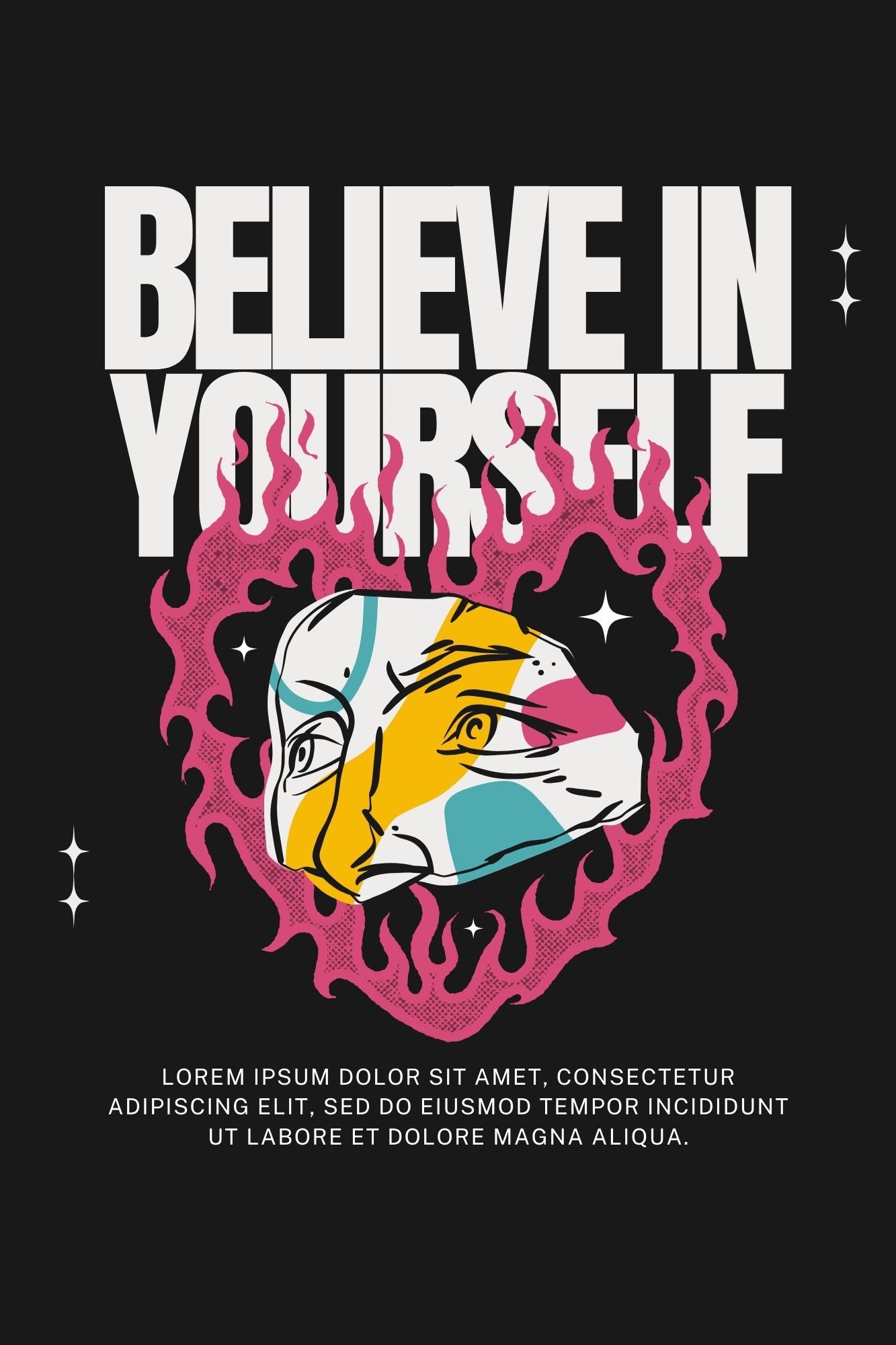 HAAVAH BELIEVE IN YOURSELF TSHIRT